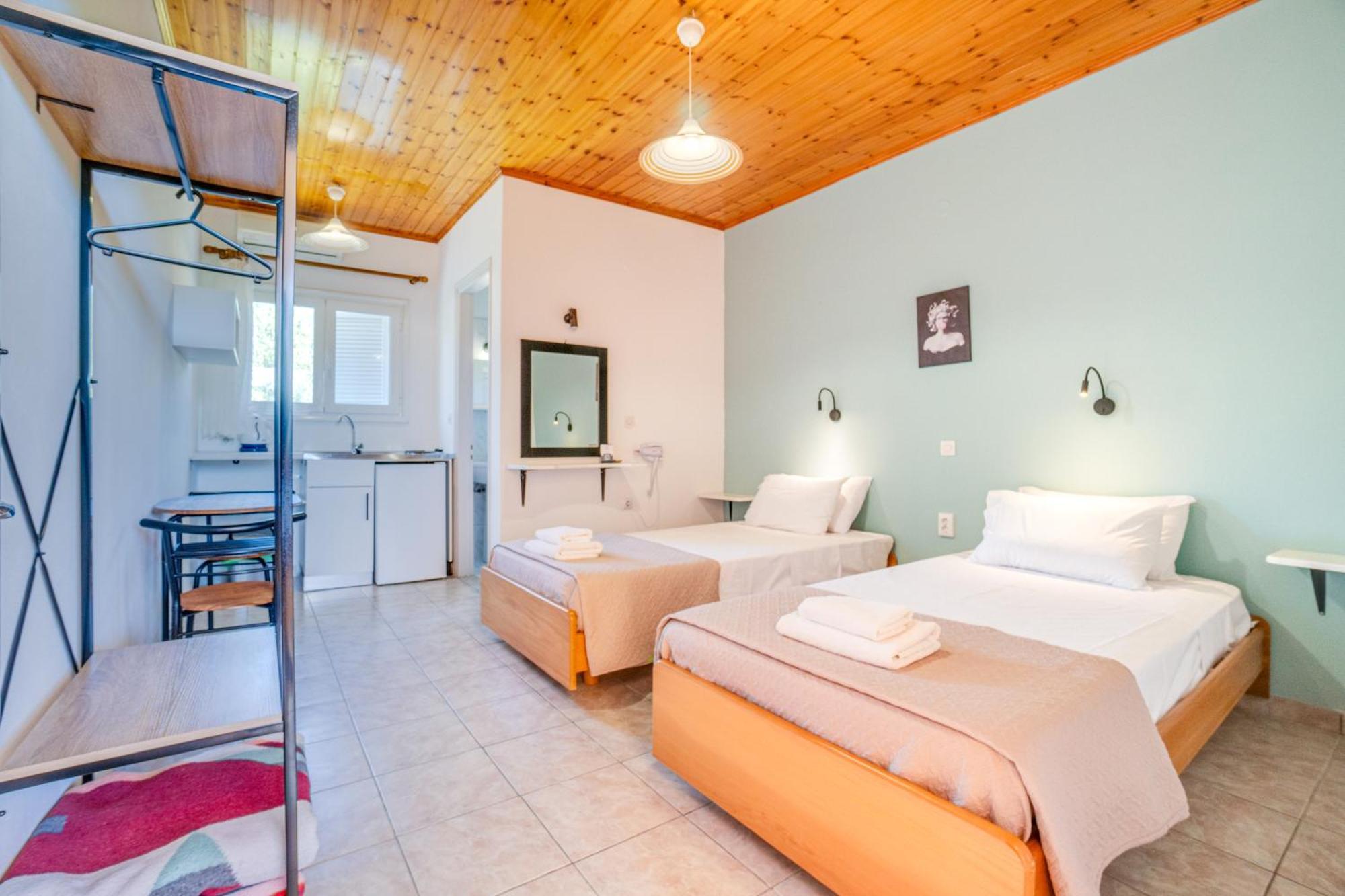 Sandy Beach Complex By Konnect - Annexe Building Kávos Quarto foto