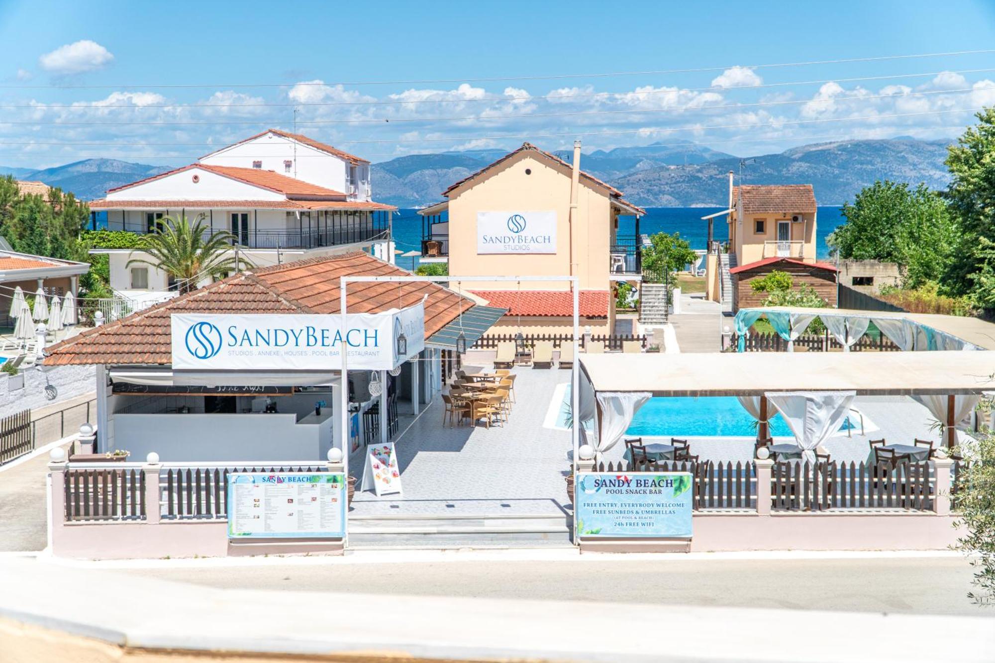 Sandy Beach Complex By Konnect - Annexe Building Kávos Quarto foto